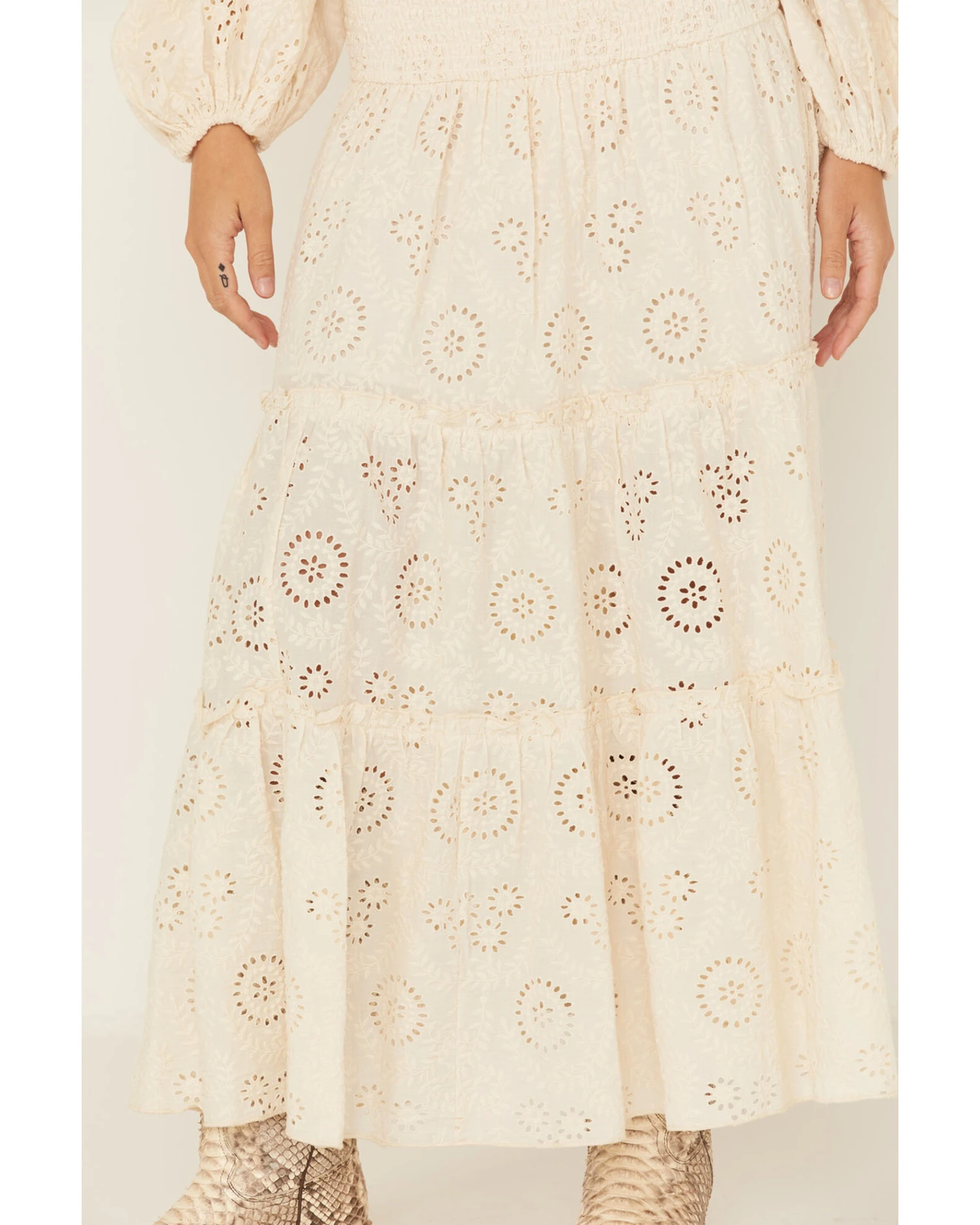 Jen's Pirate Booty Women's Eyelet Lace Rooftop Skirt Dress 1 Jen's Pirate Booty Women's Eyelet Lace Rooftop Skirt Dress