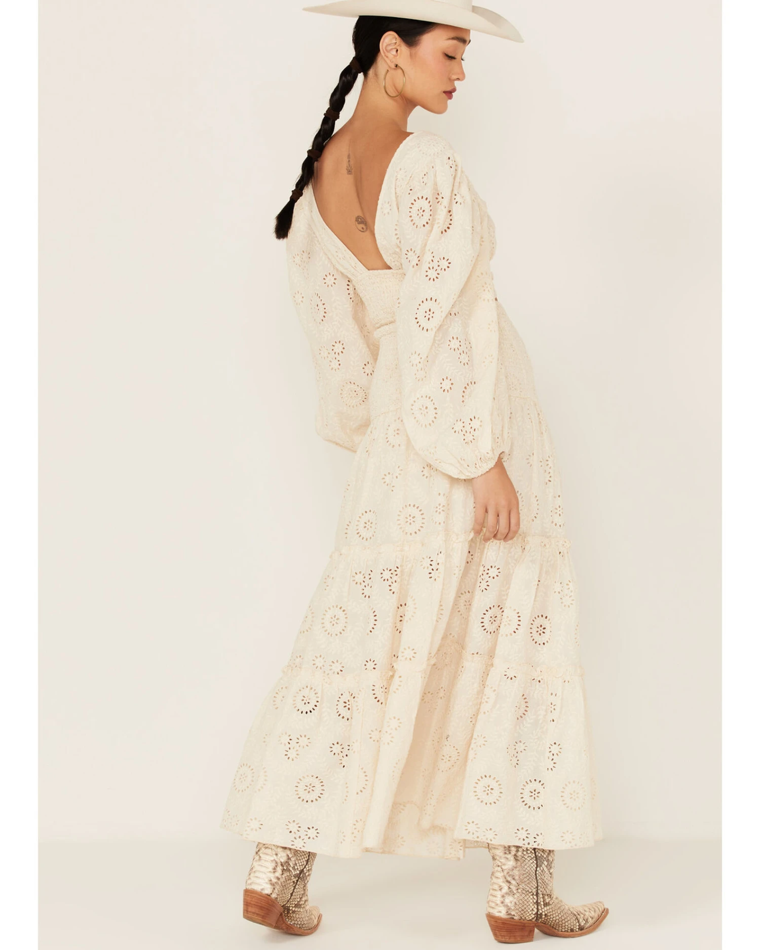 Jen's Pirate Booty Women's Eyelet Lace Rooftop Skirt Dress 5 Jen's Pirate Booty Women's Eyelet Lace Rooftop Skirt Dress - Image 5