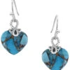 Montana Silversmiths Women's Untamable Heart Of Stone Earrings