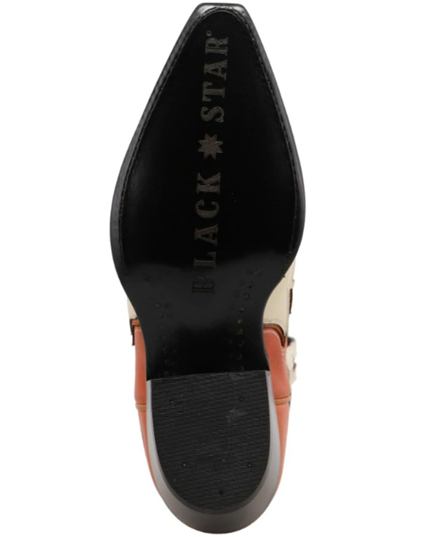 Black Star Women's Cell-Sole Leather Western Booties - Snip Toe 2 Black Star Women's Cell-Sole Leather Western Booties - Snip Toe - Image 2