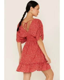 Lush Women's Ditsy Floral Print Dolman Dress 7 Lush Women's Ditsy Floral Print Dolman Dress -Modern Fashion Sales 2000368161 600 P4