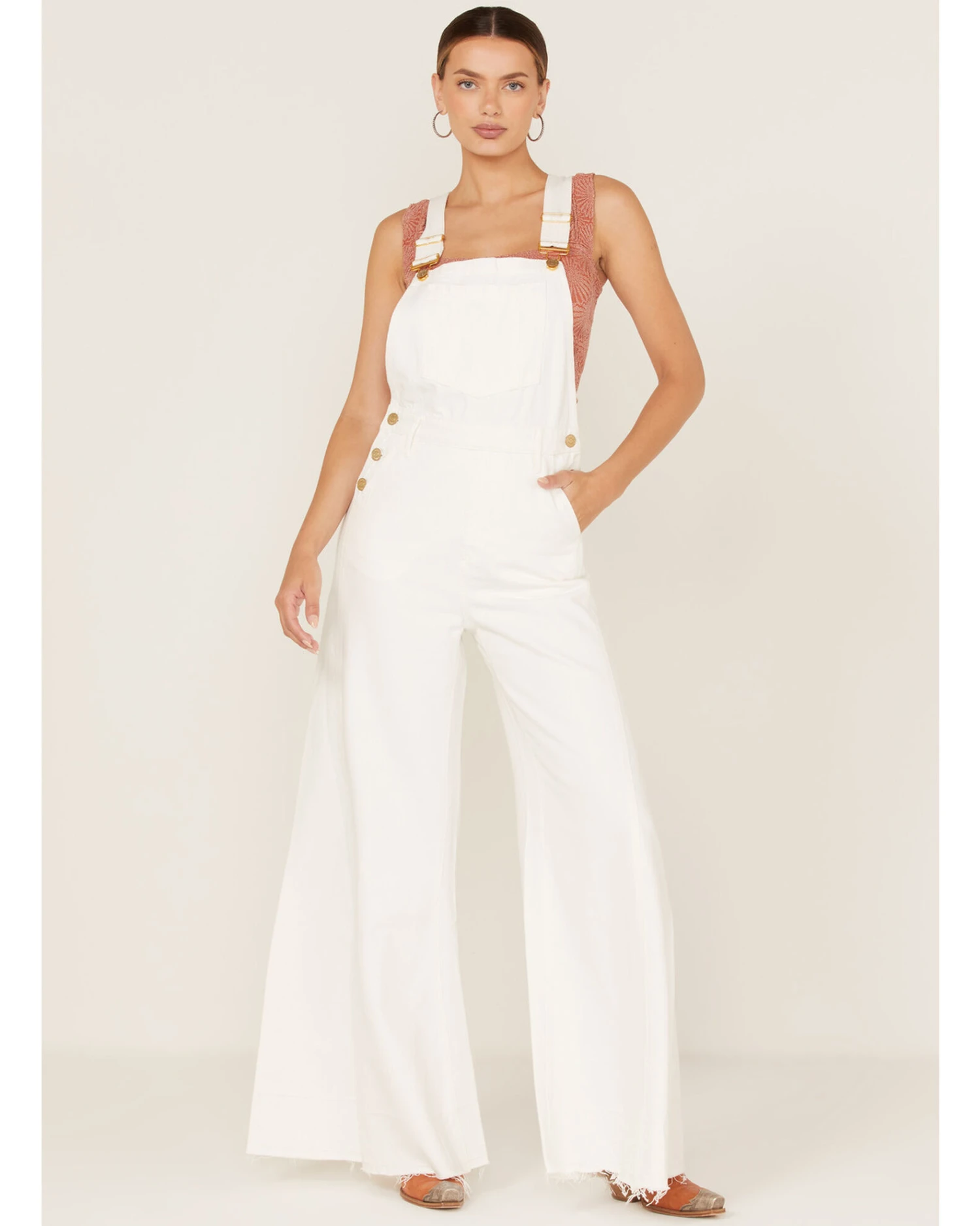 Show Me Your Mumu Women's San Fran Denim Overalls 4 Show Me Your Mumu Women's San Fran Denim Overalls - Image 4