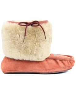 Superlamb Women's Navajo Slip-On Casual Fleece Booties - Moc Toe -Modern Fashion Sales 2000368476 630 P2