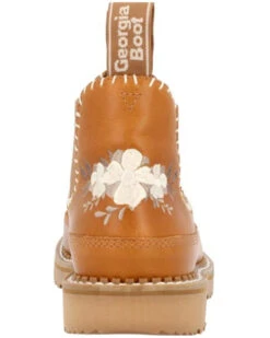 Georgia Boot Women's Floral Chelsea Western Work Boots - Moc Toe -Modern Fashion Sales 2000368746 200 P5