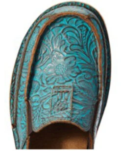 Ariat Women's Brushed Floral Emboss Casual Slip-On Cruiser - Moc Toe -Modern Fashion Sales 2000372420 400 P4