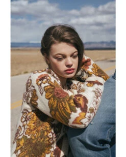 Cleo + Wolf Women's Floral Knit Jacquard Long Cardigan Sweater 7 Cleo + Wolf Women's Floral Knit Jacquard Long Cardigan Sweater -Modern Fashion Sales 2000372896 110 P1