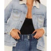 Idyllwind Women's Sherpa Lined Denim Trucker Jacket