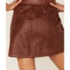 Idyllwind Women's Western Belt Leather Mini Skirt