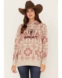 Ariat Women's Southwestern Print Logo Graphic Hoodie -Modern Fashion Sales 2000374278 280 P1