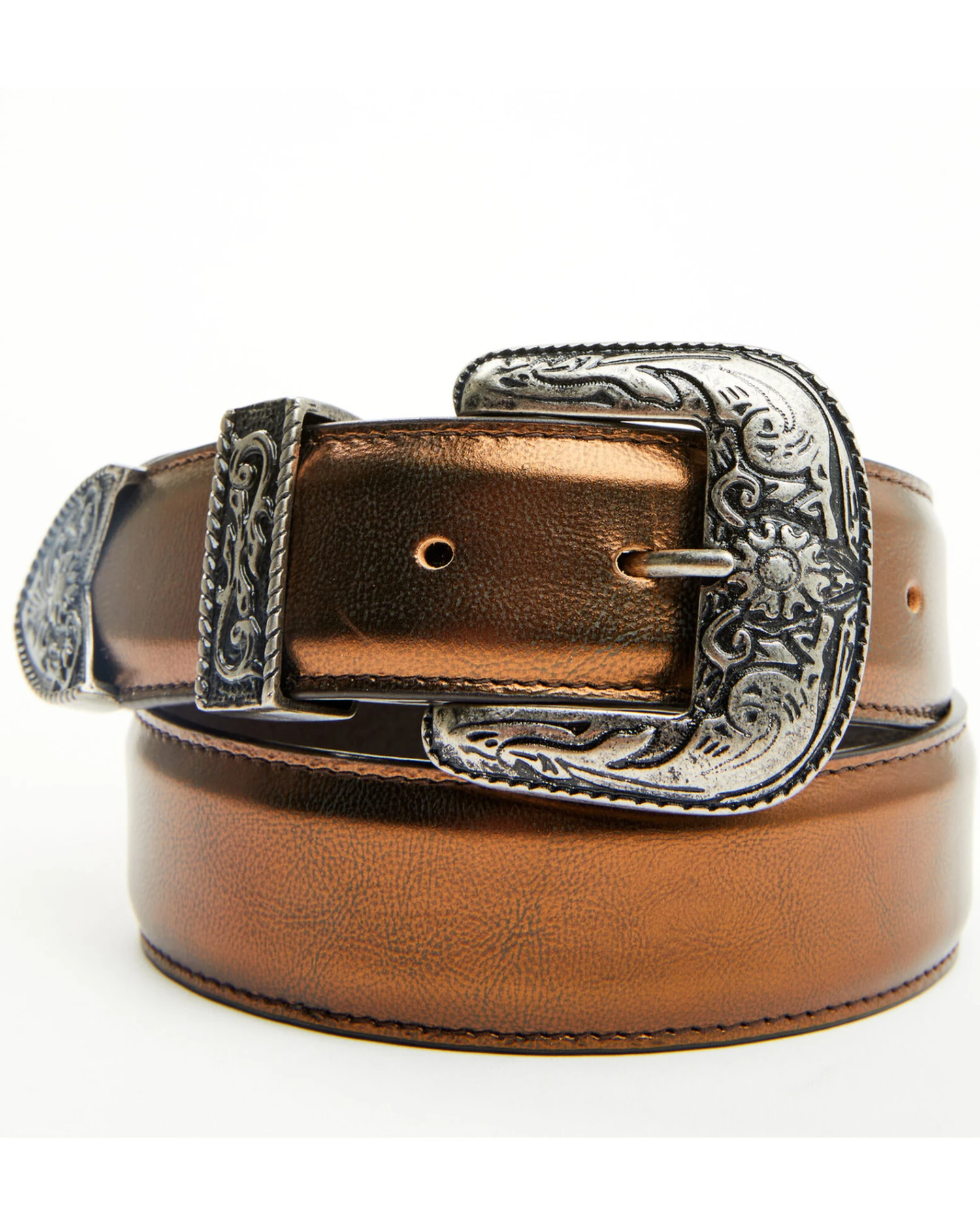 Idyllwind Women's Metallic Etched Western Belt 1 Idyllwind Women's Metallic Etched Western Belt