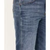Wrangler Retro Men's 88MWZ Sawdust Medium Wash Slim Straight Denim Jeans