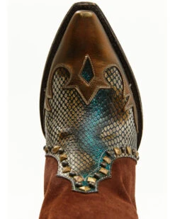 Idyllwind Women's Leap Snake Suede Leather Western Boots - Snip Toe 12 Idyllwind Women's Leap Snake Suede Leather Western Boots - Snip Toe -Modern Fashion Sales 2000374780 200 P6