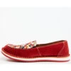 Myra Bag Women's Cherry Geo Print Slip-On Shoe - Moc Toe