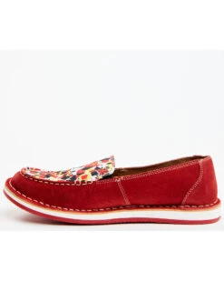 Myra Bag Women's Cherry Geo Print Slip-On Shoe - Moc Toe