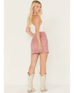 Idyllwind Women's Faux Suede Studded Mini Skirt -Modern Fashion Sales 2000375288 661 P4