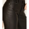 Rock & Roll Denim Women's Pleather High Rise Bootcut Pants