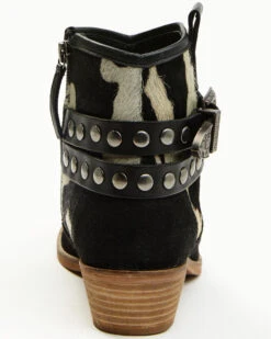 Shyanne Women's Bess Cow Print Western Booties - Round Toe -Modern Fashion Sales 2000375515 001 P5