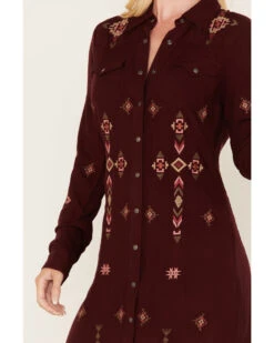 Stetson Women's Southwestern Embroidered Shirt Dress -Modern Fashion Sales 2000378248 646 P3