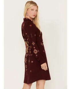 Stetson Women's Southwestern Embroidered Shirt Dress -Modern Fashion Sales 2000378248 646 P4