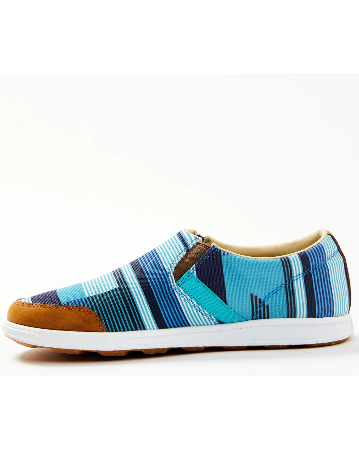 RANK 45 Women's Multi Stripe Casual Shoe - Round Toe 6 RANK 45 Women's Multi Stripe Casual Shoe - Round Toe - Image 6
