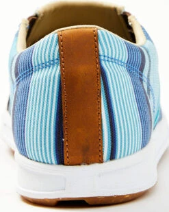 RANK 45 Women's Multi Stripe Casual Shoe - Round Toe