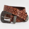 Free People Women's Outlaw Embossed Leather Belt