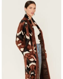 Shyanne Women's Southwestern Eyelash Knit Duster 6 Shyanne Women's Southwestern Eyelash Knit Duster -Modern Fashion Sales 2000380635 200 P2