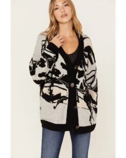 Idyllwind Women's Alice Floral Abstract Cardigan -Modern Fashion Sales 2000380734 020 P3