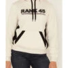 RANK 45 Women's Logo Embroidered Graphic Contrast Hoodie