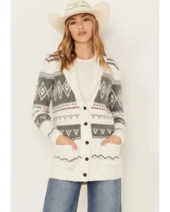 Cleo + Wolf Women's Fairisle Cardigan -Modern Fashion Sales 2000380776 103 P1