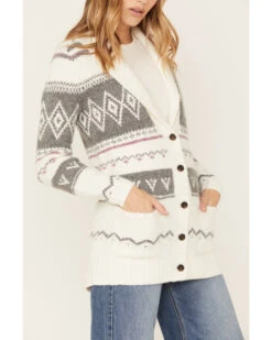 Cleo + Wolf Women's Fairisle Cardigan