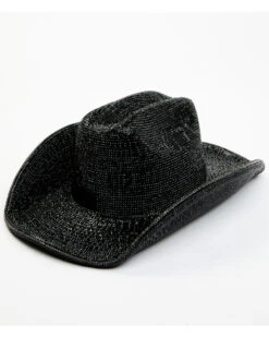 Wonderwest Women's Black Rhinestone Western Hat -Modern Fashion Sales 2000380891 001 P1