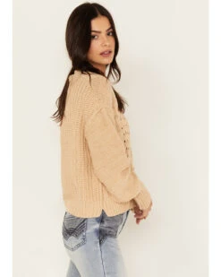 Free People Women's Sandcastle Bell Song Knit Sweater -Modern Fashion Sales 2000381035 280 P2