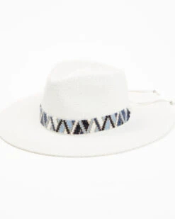 Nikki Beach Women's Andros Australian Toyo Straw Hat