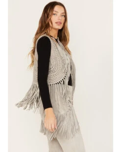Wonderwest Women's Suede Fringe Vest -Modern Fashion Sales 2000382474 020 P2