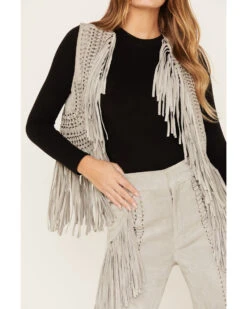 Wonderwest Women's Suede Fringe Vest -Modern Fashion Sales 2000382474 020 P3