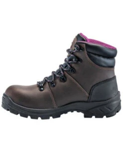 Avenger Women's Builder Mid 6" Lace-Up Waterproof Hiking Work Boot - Steel Toe -Modern Fashion Sales 2000383109 200 P3