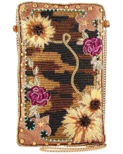 Mary Frances Women's Out On The Prairie Handmade Sunflower Embroidered Crossbody Phone Bag 8 Mary Frances Women's Out On The Prairie Handmade Sunflower Embroidered Crossbody Phone Bag -Modern Fashion Sales 2000383455 200 P5