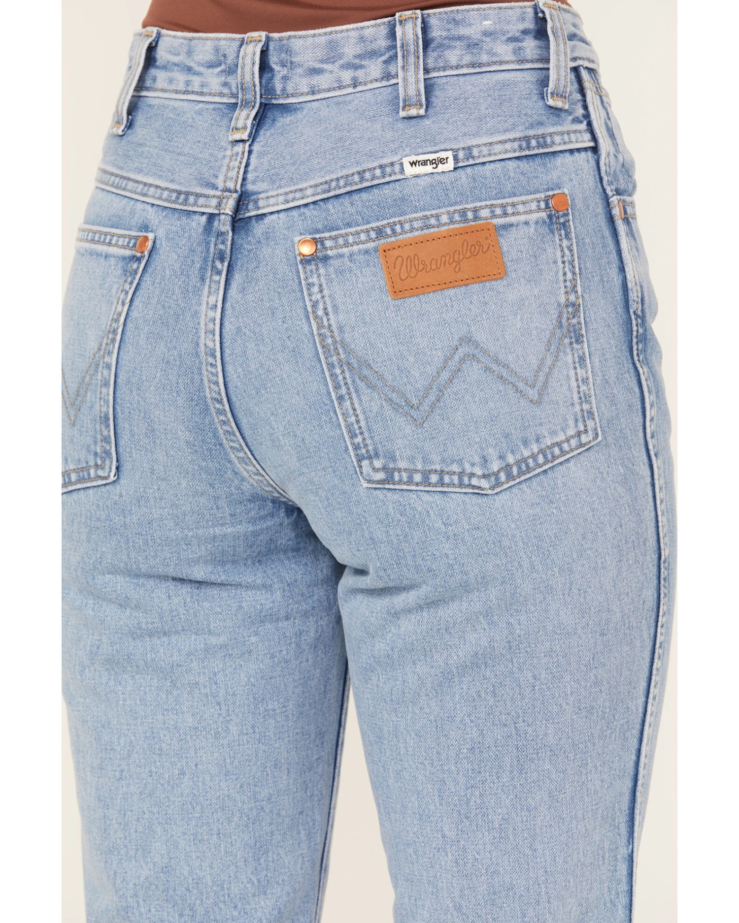 Wrangler Women's Medium Wash High Rise Wrock 627 Flare Jeans 1 Wrangler Women's Medium Wash High Rise Wrock 627 Flare Jeans