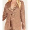 Sadie & Sage Women's Inferno Sequin Blazer