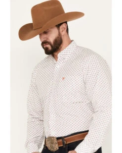 Ariat Men's Geo Print Destin Classic Fit Long Sleeve Western Shirt