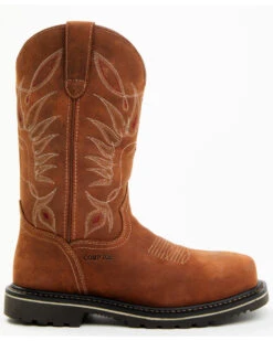 Shyanne Women's 11" Pull On Western Work Boots - Composite Toe -Modern Fashion Sales 2000385070 200 P2