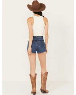 Rolla's Women's Medium Wash High Rise Denim Shorts 6 Rolla's Women's Medium Wash High Rise Denim Shorts -Modern Fashion Sales 2000386544 414 P3