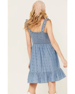 Ariat Women's Paisley Print Pursuit Denim Dress -Modern Fashion Sales 2000386650 400 P4