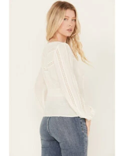 Idyllwind Women's Long Sleeve Lace Inset Top 7 Idyllwind Women's Long Sleeve Lace Inset Top -Modern Fashion Sales 2000386705 103 P4