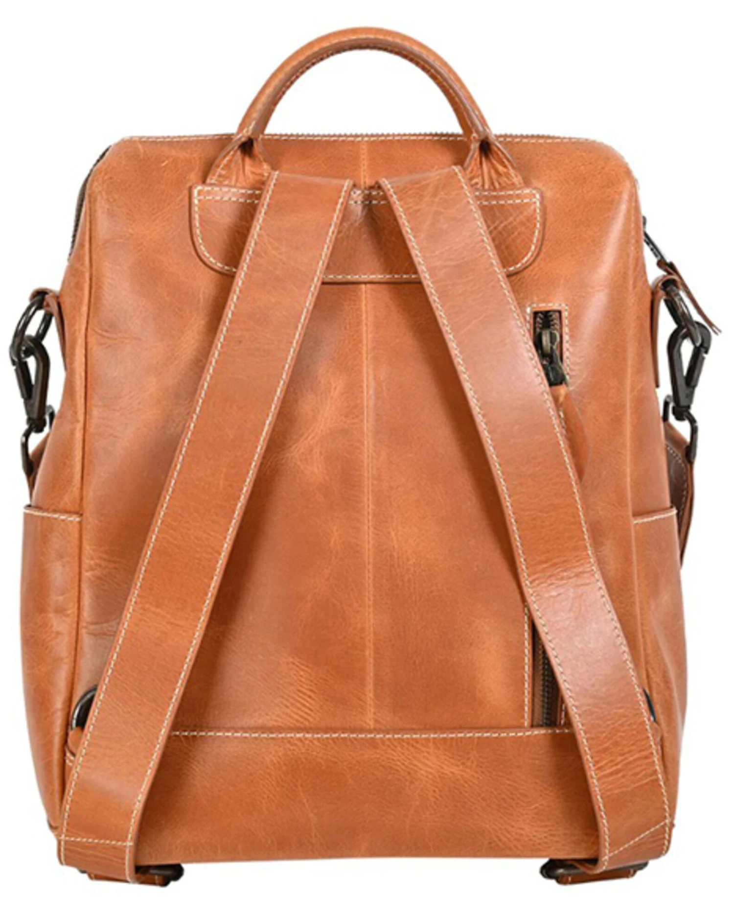 STS Ranchwear By Carroll Women's Basic Bliss Cowhide Backpack 2 STS Ranchwear By Carroll Women's Basic Bliss Cowhide Backpack - Image 2