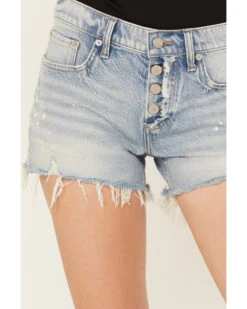 Lucky Brand Women's Light Wash Anchors Away Mid Rise Distressed Shorts 6 Lucky Brand Women's Light Wash Anchors Away Mid Rise Distressed Shorts -Modern Fashion Sales 2000388113 412 P2