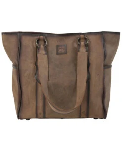 STS Ranchwear By Carroll Women's Brown Baroness Large Tote