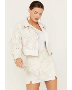 Wonderwest Women's Soutache Moto Jacket 7 Wonderwest Women's Soutache Moto Jacket -Modern Fashion Sales 2000389180 100 P1