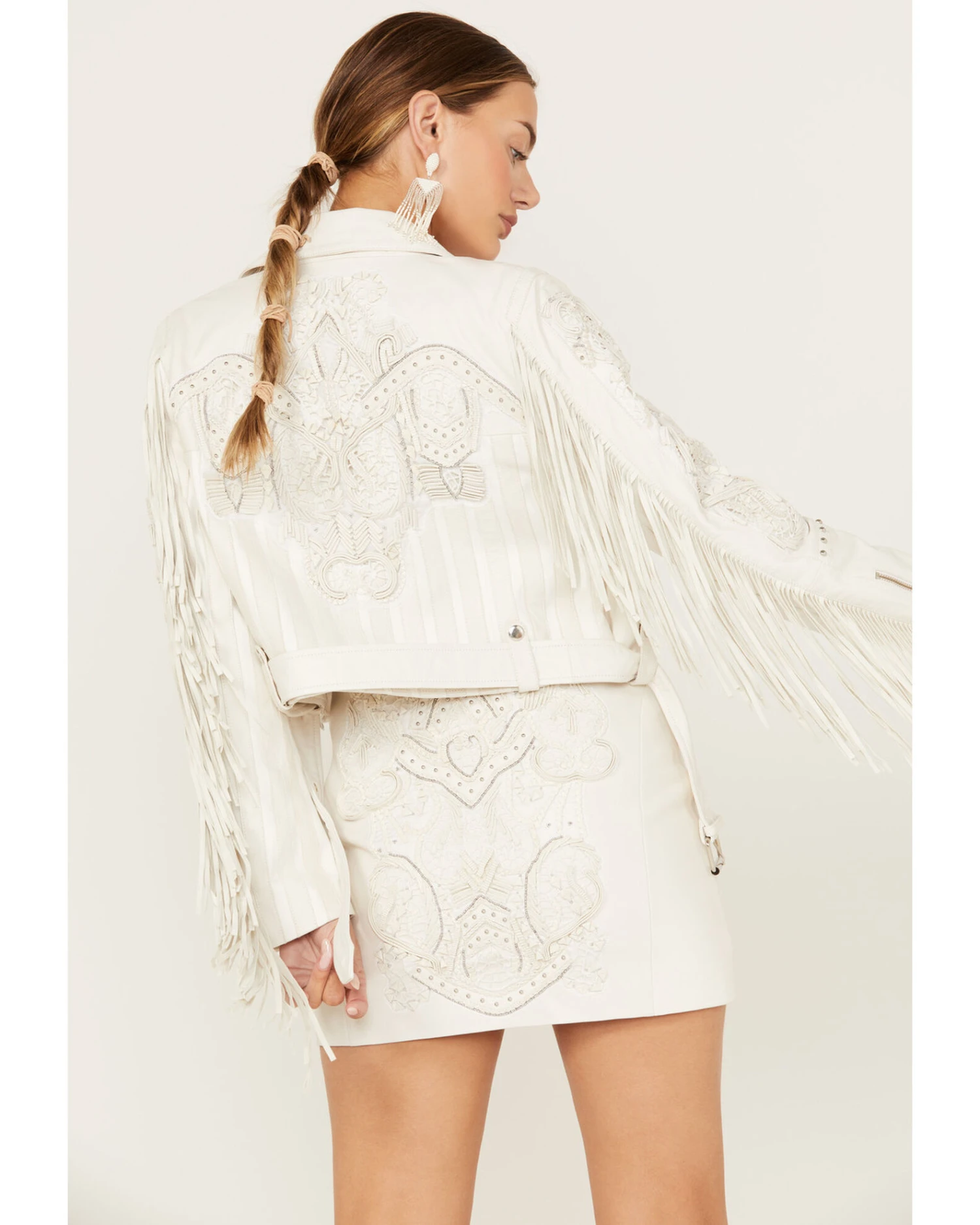 Wonderwest Women's Soutache Moto Jacket 2 Wonderwest Women's Soutache Moto Jacket - Image 2